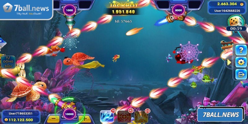 Game bắn cá 3D không kém phần hấp dẫn