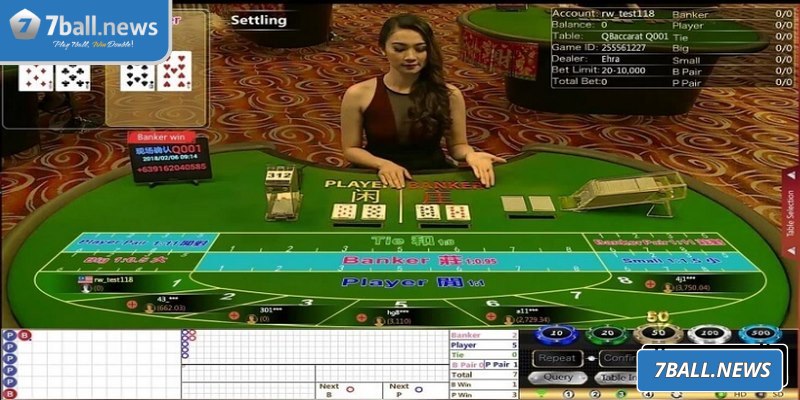 Từ luật chơi Baccarat  thấy chốt cửa Hòa tỷ lệ rủi ro cao